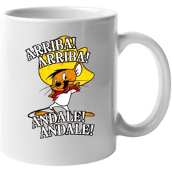 Speedy Gonzales Arriba Arriba Andale Retro Cartoon Mug