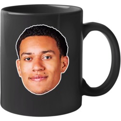Justin Robinson Duke College Basketball Cartoon Mug
