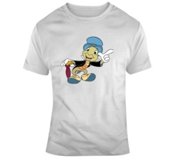 Jiminy Cricket Retro Cartoon Character T Shirt