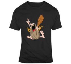 Captain Caveman Retro Cartoon Character T Shirt