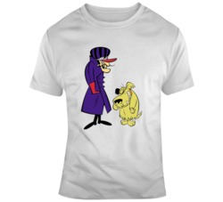 Dastardly & Muttley Retro Cartoon Character T Shirt