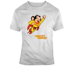 Mighty House Retro Cartoon Character T Shirt