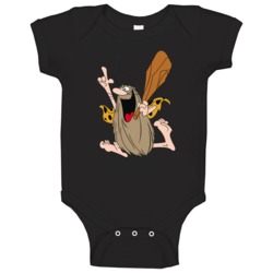Captain Caveman Retro Cartoon Character Baby One Piece