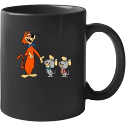 Pixie & Dixie With Mr Jinx Retro Cartoon Character Mug