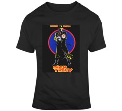 Dick Tracy 90s Retro Movie Fan Poster Fan T Shirt