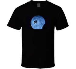 Bicycle Moon Silhouette Et 1982 T Shirt