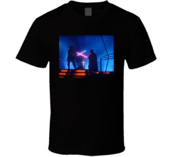 Light Saber Duel Star Wars 1980 T Shirt
