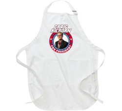 Craig Kilborn For President Talk Show Host Celeb Fan Election Apron