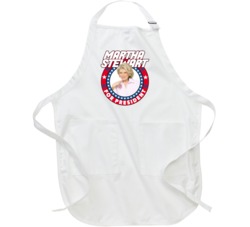 Martha Stewart For President Talk Show Host Celeb Fan Election Apron