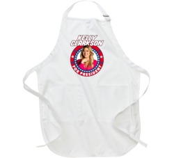 Kelly Clarkson For President Talk Show Host Celeb Fan Election Apron