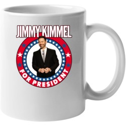 Jimmy Kimmel For President Talk Show Host Celeb Fan Election Mug
