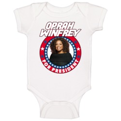 Oprah Winfrey For President Talk Show Host Celeb Fan Election Baby One