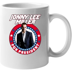 Jonny Lee Miller For President Talk Show Host Celeb Fan Election Mug