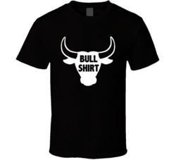 Bull Shirt Bull Head And Horns Play On Words Funny T Shirt