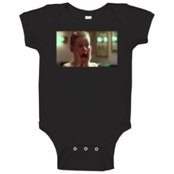 Kevin's Scream Home Alone 1990 Baby One Piece