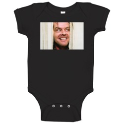 Here's Johnny The Shining 1980 Movie Baby One Piece