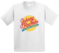 Johnny Rockets The Original Hamburger Food Restaurant Foodie T Shirt