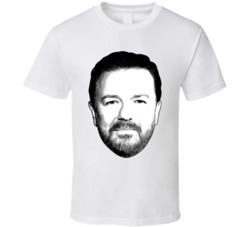 Ricky Gervais Netflix Comedian Stand Up Special Comedy Fan T Shirt