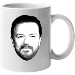 Ricky Gervais Netflix Comedian Stand Up Special Comedy Fan Mug Mug