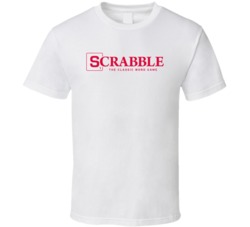 Scrabble Board Game Logo T Shirt