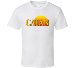 Catan Board Game Logo T Shirt