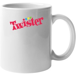 Twister Board Game Logo Mug