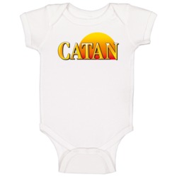 Catan Board Game Logo Baby One Piece