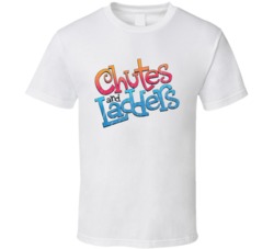 Chutes And Ladders Board Game Logo T Shirt