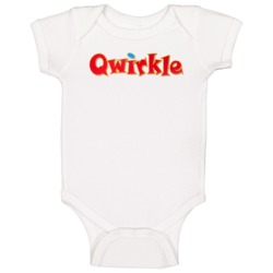 Qwirkle Board Game Logo Baby One Piece