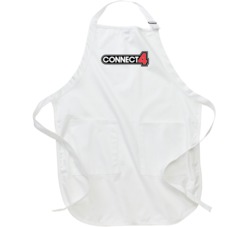 Connect 4 Board Game Logo Apron