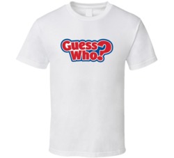 Guess Who Board Game Logo T Shirt