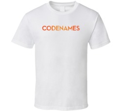 Codenames Board Game Logo T Shirt