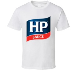 Hp Sauce Bottle Label Logo Food Costume T Shirt