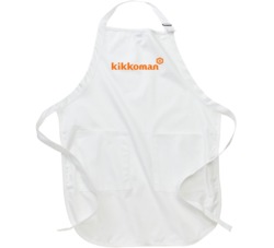 Kikkoman Soy Ponzu Sauce Bottle Label New Logo Food Costume Apron