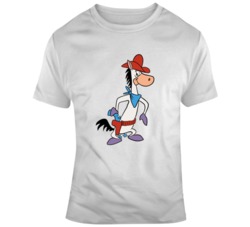 Quick Draw Mcgraw Retro Cartoon Character T Shirt
