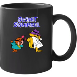 Secret And Squirrel  Retro Cartoon Character Mug