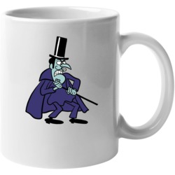 Snidely Whiplash Retro Cartoon Character Mug