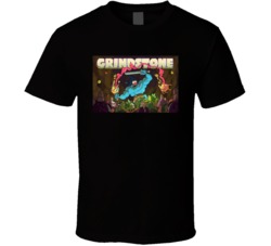 Grindstone Iphone Android Mobile Gamer Logo Poster T Shirt