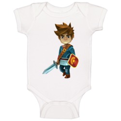 Oceanhorn Monster Iphone Android Mobile Gamer Logo Baby One Piece
