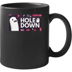 Hole Down Iphone Android Mobile Gamer Logo Poster Mug