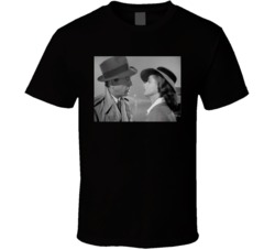 Rick And Ilsa Airport Farewell Casablanca 1942 Movie T Shirt