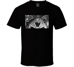 Charlie Chaplin Machine In Modern Times 1936 Movie T Shirt