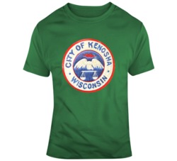 City Of Kenosha Wisconsin Kenosha Comets Logo T Shirt