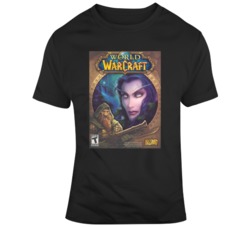 World Of Warcraft Game Cover T Shirt World Of Warcraft Game Cover T Shirt