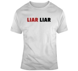 Liar Liar Title Retro 90s Retro Movie Fan Poster Fan T Shirt