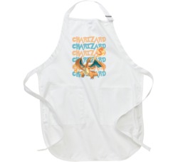 Charizard Pokemon Love Heart Video Game Cartoon Fan Apron