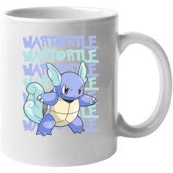 Wartortle Pokemon Love Heart Video Game Cartoon Fan Mug