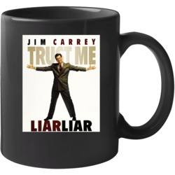 Liar Liar Jim Carey 90s Retro Movie Fan Poster Fan Mug