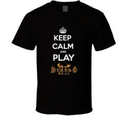 Keep Calm And Play Diablo 2 Heroes Of Warcraft Video Games T Shirt Keep Calm And Play Diablo 2 Heroes Of Warcraft Video Games T Shirt