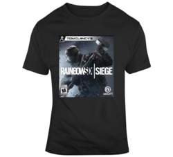 Rainbow Six Siege Video Game Cover T Shirt Rainbow Six Siege Video Game Cover T Shirt